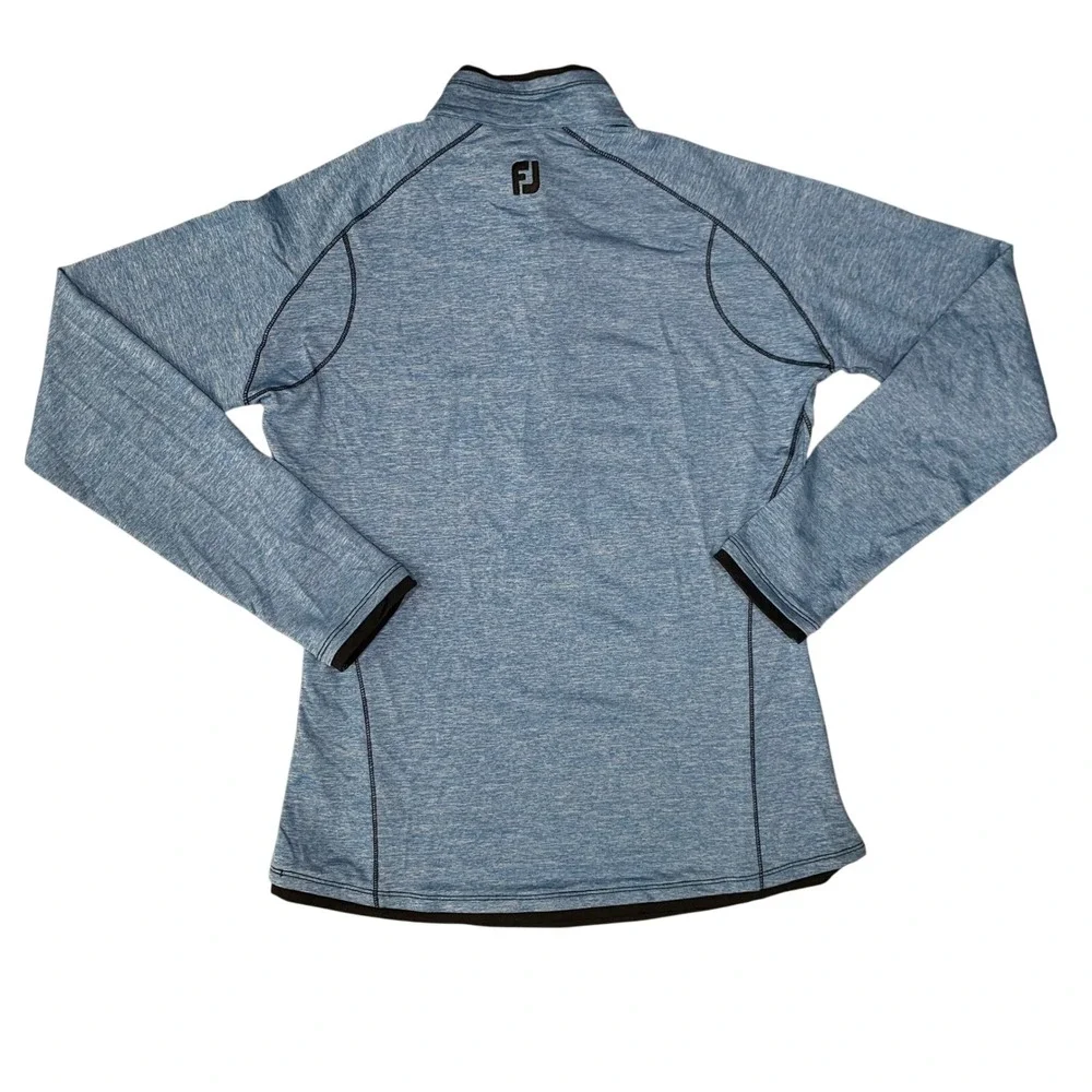 FootJoy FJ‎ Devils Ridge Golf Club Pullover Blue Quarter Zip Women's Small New